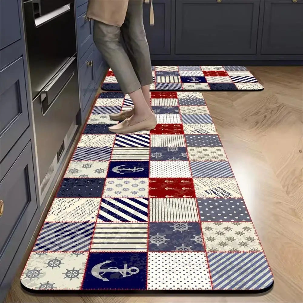 מזרון סופג למטבח – מונע החלקה, עמיד למים וקל לניגוב. שטיחון נוח לעמידה לאורך זמן, ניתן לניקוי מיידי ללא כביסה. אידיאלי למטבח מודרני, מגן על הריצפה ומוסיף נוחות.