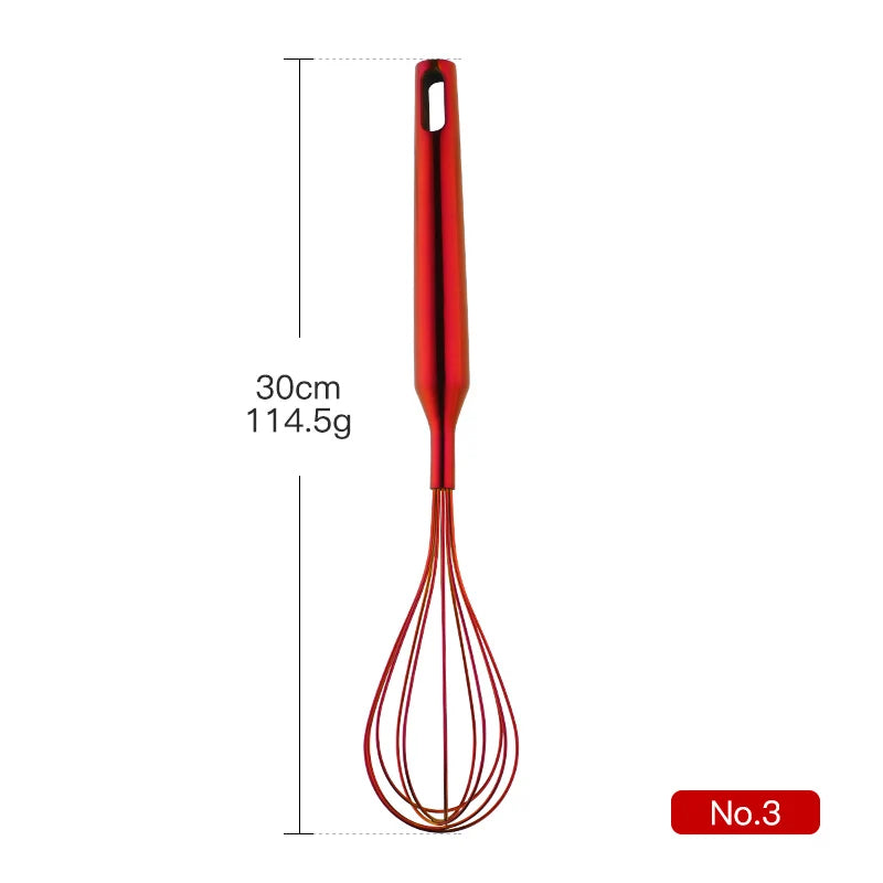 Stainless Steel Egg Stirrer Golden Flour Beater Upgrade Kitchen Utensils Hand Whisk Mixer for Eggs Multifunction Cooking Tool
