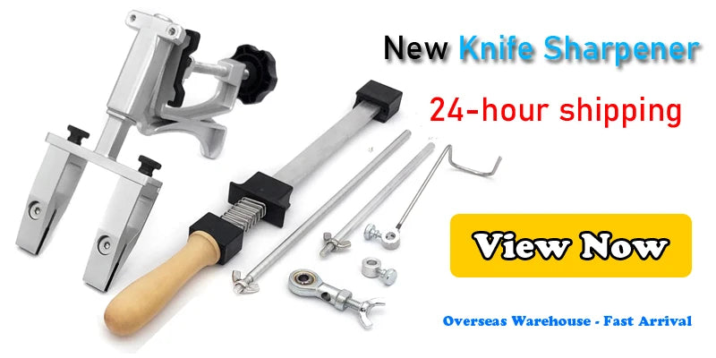 RUIXIN Pro Multifunctional Fixed Angle Knife Sharpener 360° Rotary Stone Sharpening System Spyderco Diamond Grinder Apex Edge