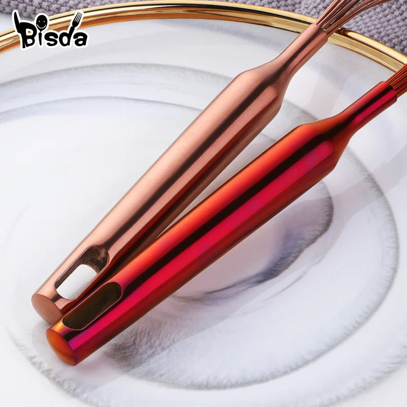 Stainless Steel Egg Stirrer Golden Flour Beater Upgrade Kitchen Utensils Hand Whisk Mixer for Eggs Multifunction Cooking Tool