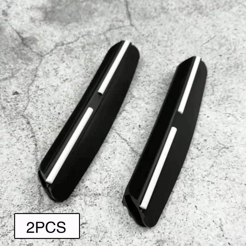 מחזיק להב סכיו להשחזת סכינים עם אבן השחזה בשיפוע של  15° לסכיני מטבח, אביזר עזר לאבן השחזה.