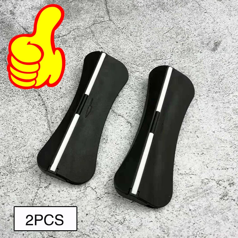 מחזיק להב סכיו להשחזת סכינים עם אבן השחזה בשיפוע של  15° לסכיני מטבח, אביזר עזר לאבן השחזה.