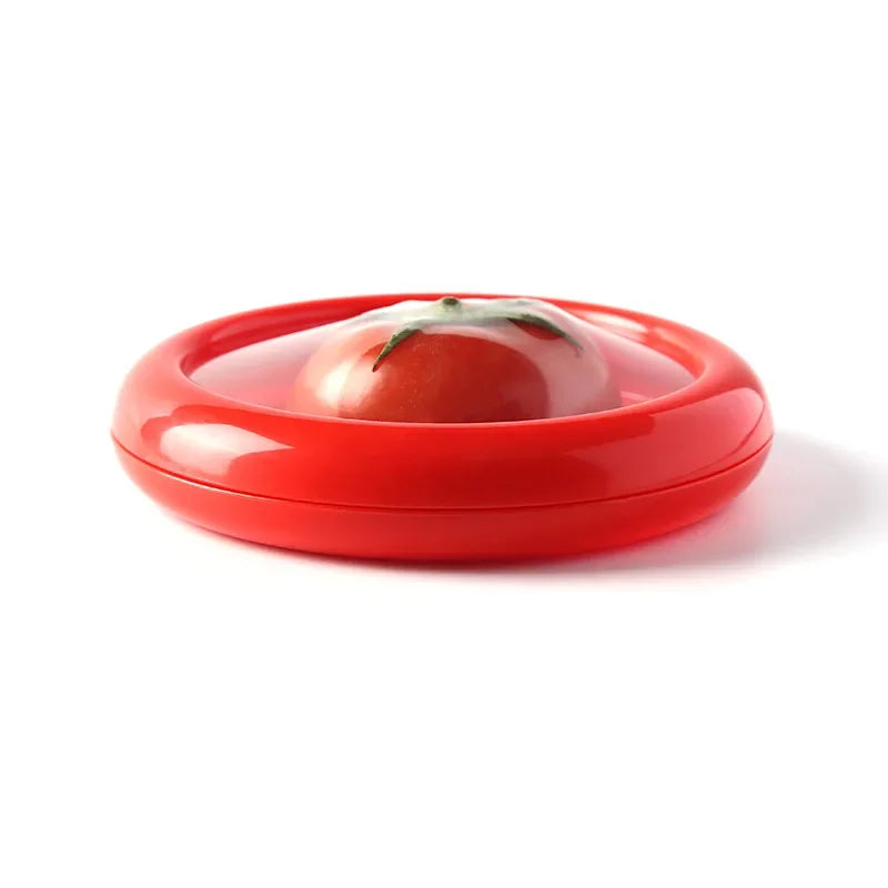 קופסת אחסון למטבח לפירות וירקות – שומרת על טריות אבוקדו, עגבנייה, לימון ובצל. כלי חיוני למטבח מסודר ונוח.