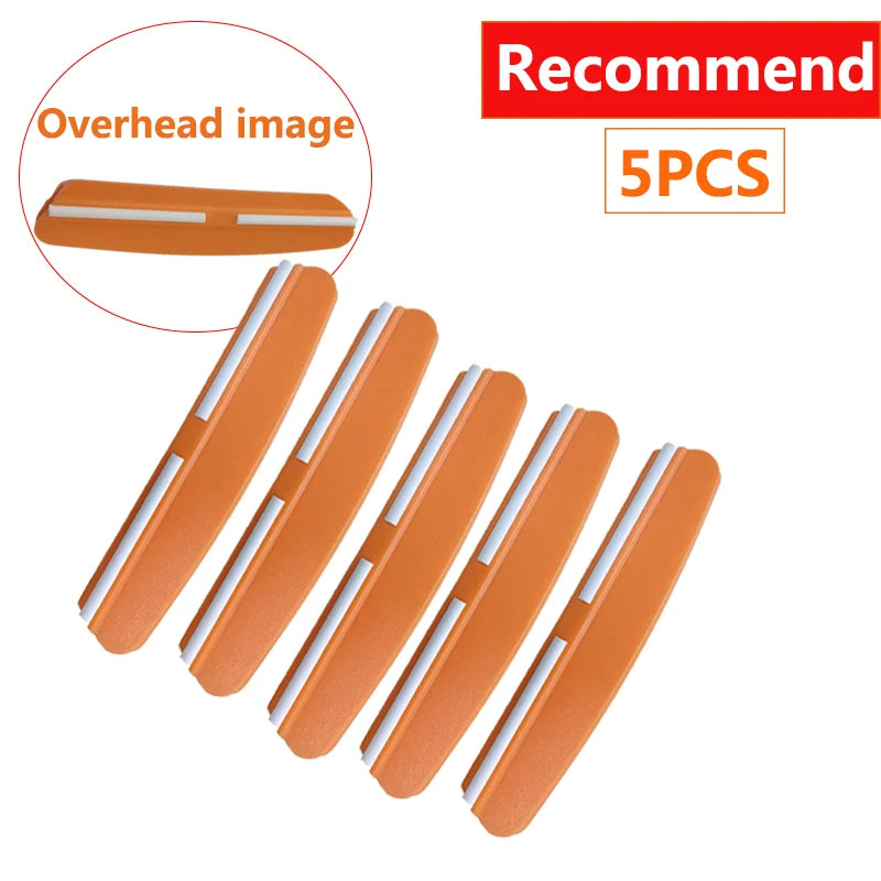 מחזיק להב סכיו להשחזת סכינים עם אבן השחזה בשיפוע של  15° לסכיני מטבח, אביזר עזר לאבן השחזה.