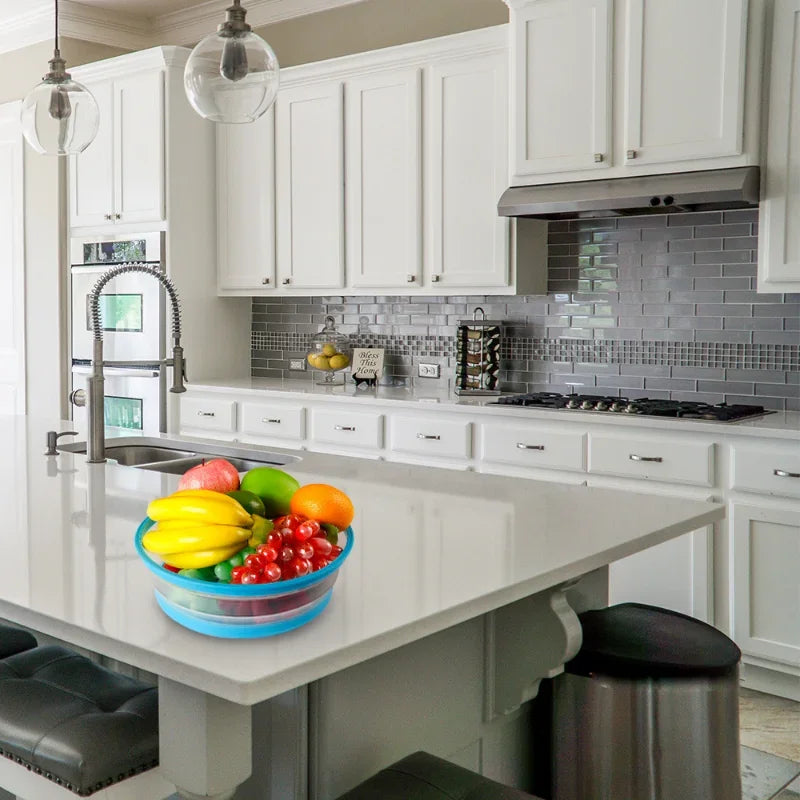 מכסה מתקפל למיקרוגל – מונע התזת שמן, שומר על טריות ומונע לכלוך בזמן חימום ובישול. פתרון נוח ויעיל למטבח נקי ומהיר.