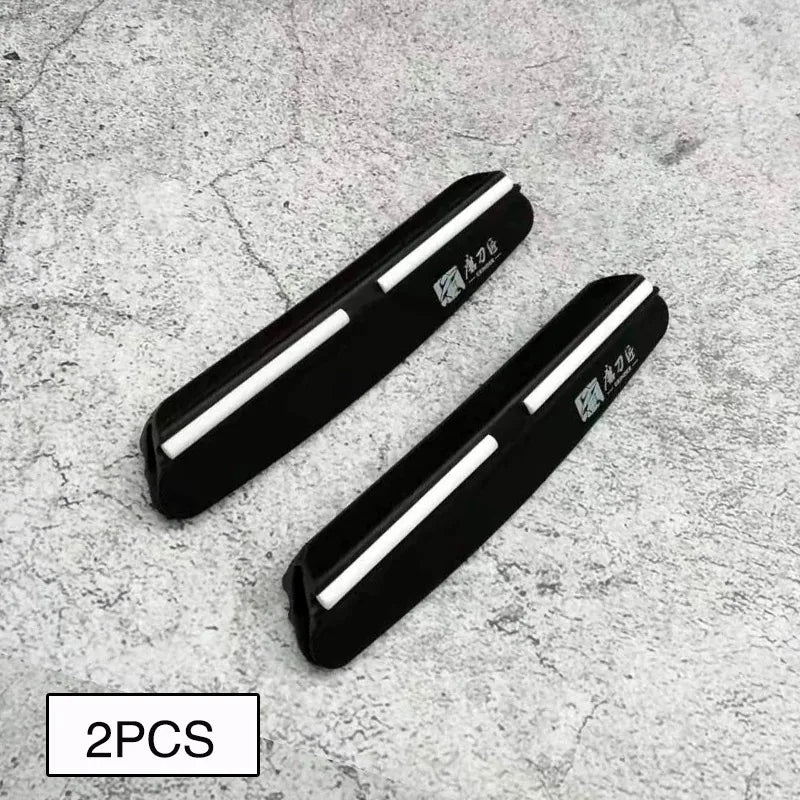 מחזיק להב סכיו להשחזת סכינים עם אבן השחזה בשיפוע של  15° לסכיני מטבח, אביזר עזר לאבן השחזה.