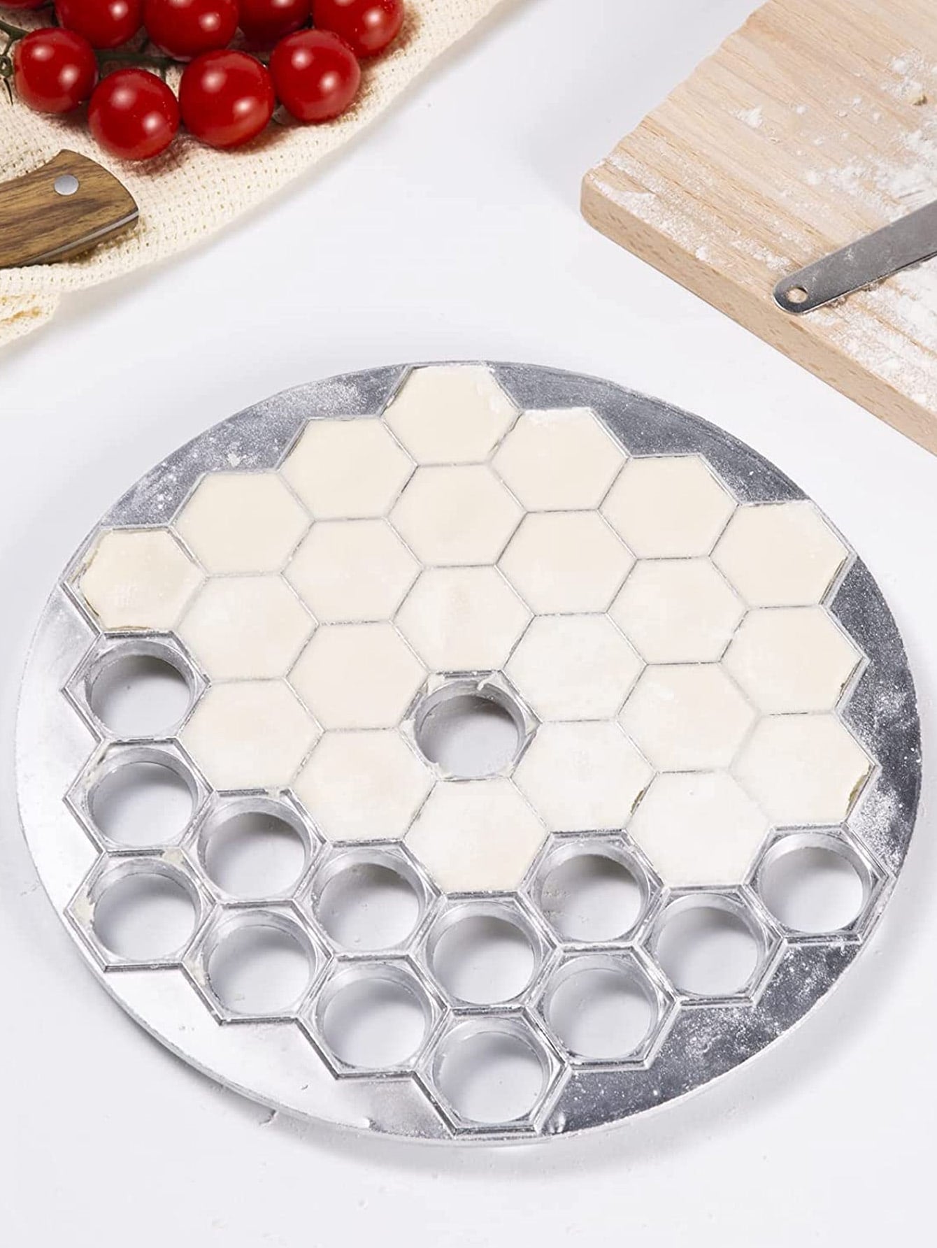 شبك لتقطيع العجين بشكل دائري لتقطيع العجين للشيش برك