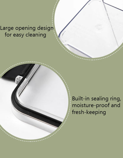 "מארגן מטבח | כלי אחסון לבית | צנצנות סוכר ודגנים | קופסאות אחסון"