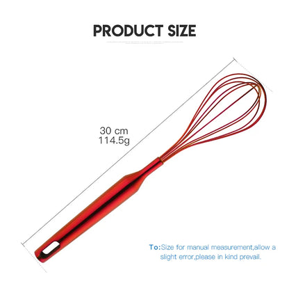 Stainless Steel Egg Stirrer Golden Flour Beater Upgrade Kitchen Utensils Hand Whisk Mixer for Eggs Multifunction Cooking Tool