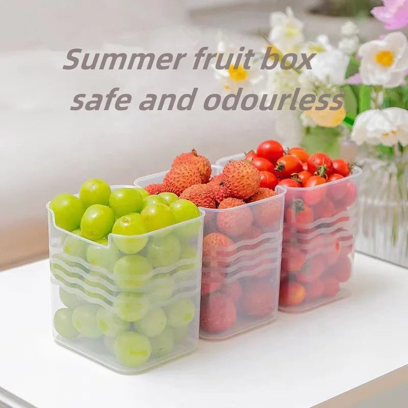 מארגן למקרר – אחסון נוח לסידור ירקות, פירות ומזון