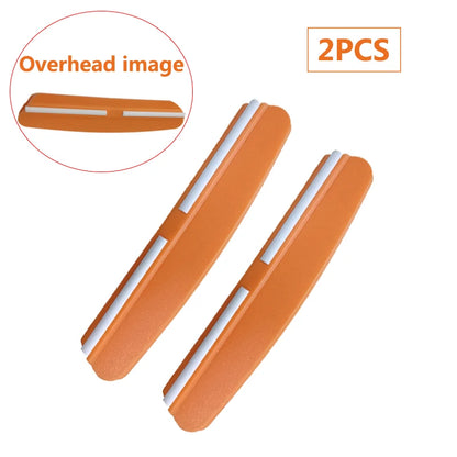 מחזיק להב סכיו להשחזת סכינים עם אבן השחזה בשיפוע של  15° לסכיני מטבח, אביזר עזר לאבן השחזה.