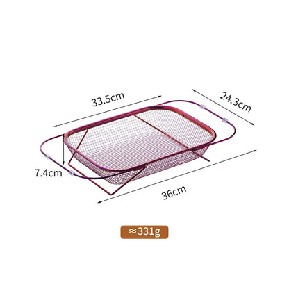 Kitchen Organizer Stainless Steel Soap Sponge Holder Adjustable Vegetable Drain Basket Sink Rack Telescopic Washing Drainer