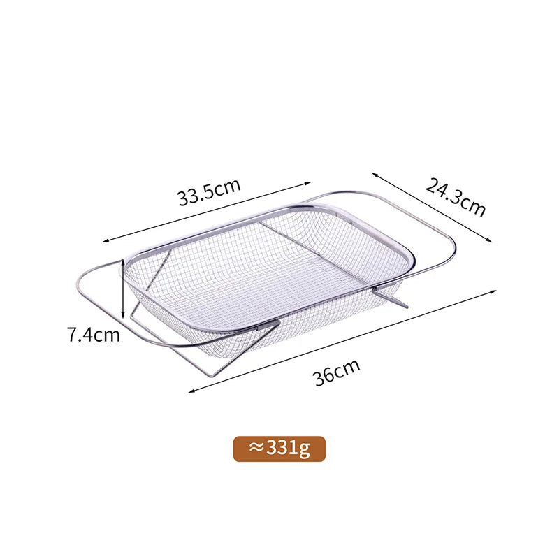 Kitchen Organizer Stainless Steel Soap Sponge Holder Adjustable Vegetable Drain Basket Sink Rack Telescopic Washing Drainer