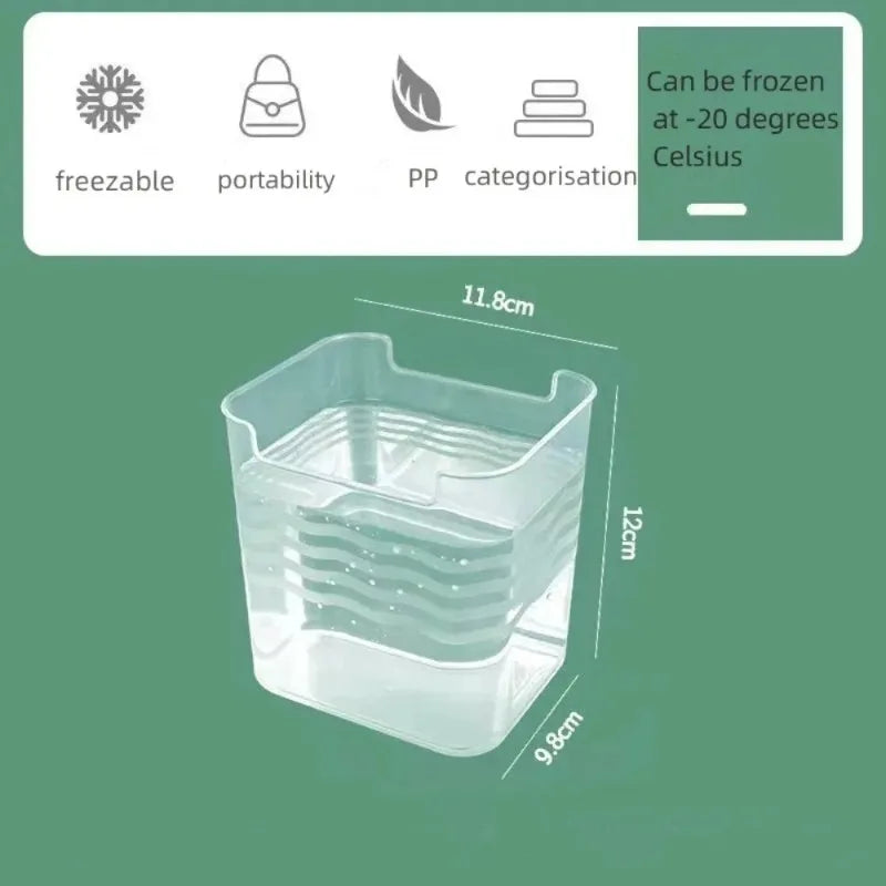 מארגן למקרר – אחסון נוח לסידור ירקות, פירות ומזון