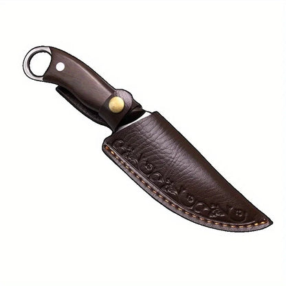 סכין מטבח מקצועית מנירוסטה – סכין חיתוך בשר, סכין קרב, פרס סכינים, לגיזום בשר ופירות, קמפינג ורב-שימושית, חדה במיוחד.