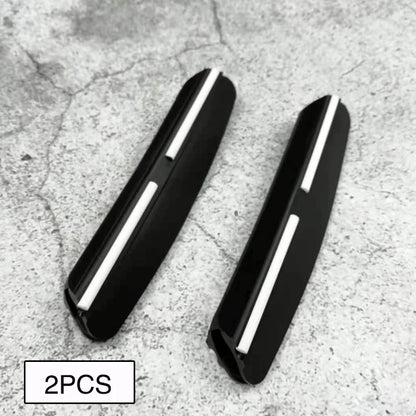 מחזיק להב סכיו להשחזת סכינים עם אבן השחזה בשיפוע של  15° לסכיני מטבח, אביזר עזר לאבן השחזה.