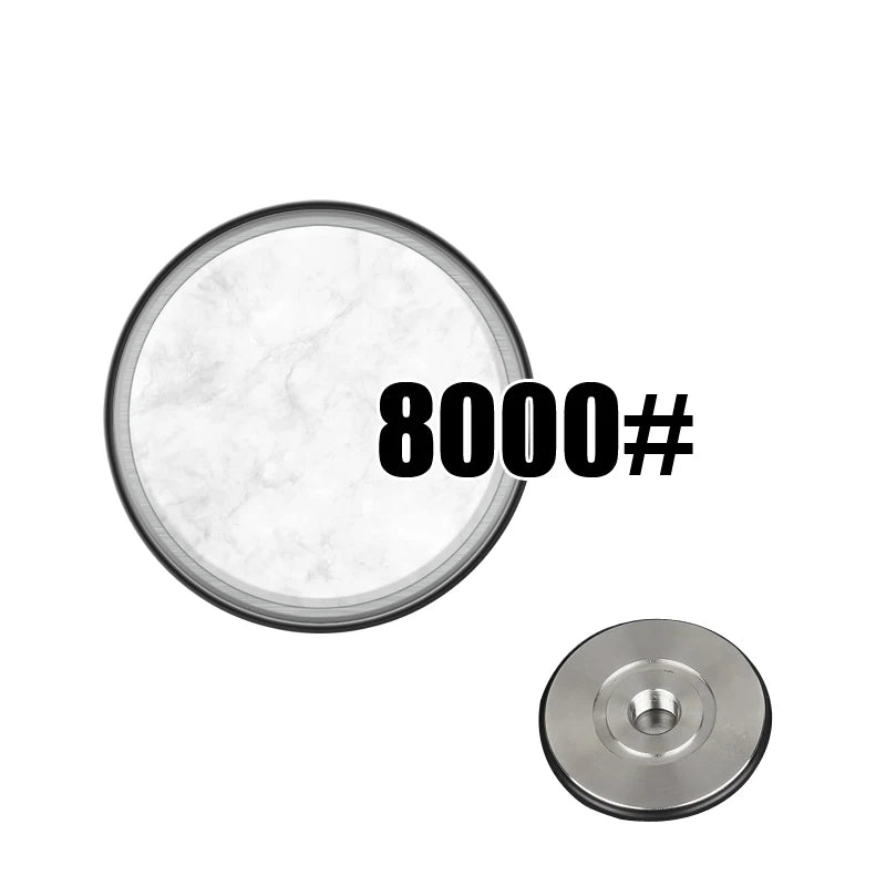 ערכת השחזה מגנטית עם גלגל זווית 15° ו-20°, כוללת אבן יהלום להשחזה מדויקת ומחזיק סכין מגנטי. פתרון מקצועי וקל לשימוש להשחזת סכיני מטבח ברמת שף.