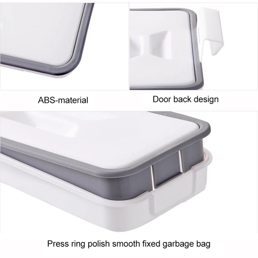 פח אשפה לתלייה למטבח, סל פסולת, מתלה לכלים, אחסון כלי מטבח, סל תלוי לדלת ארון, עיצוב מודרני למטבח