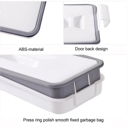 פח אשפה לתלייה למטבח, סל פסולת, מתלה לכלים, אחסון כלי מטבח, סל תלוי לדלת ארון, עיצוב מודרני למטבח