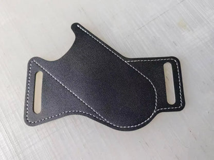 עם מחזיק לחגורה לאחסון סכינים למניעת שריטות  ...מתאים לסכין מתקפלת כלי עזר חובה לחובבי טבע טיילנים קמפינג ו\או עבודהג{נרתיקPU}