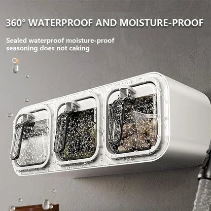 מתקן תבלינים לקיר עם קופסאות אחסון נשלפות – פתרון מושלם לארגון המטבח! שמרו את כל התבלינים, הרטבים והמצרכים בהישג יד בצורה נוחה ואסתטית. עיצוב מודרני וחסכוני במקום – אידיאלי לכל מטבח.